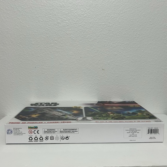 Star Wars Disney Prime 3D 2-pack Puzzles Millennium Falcon & Return Of The Jedi - Picture 3 of 15